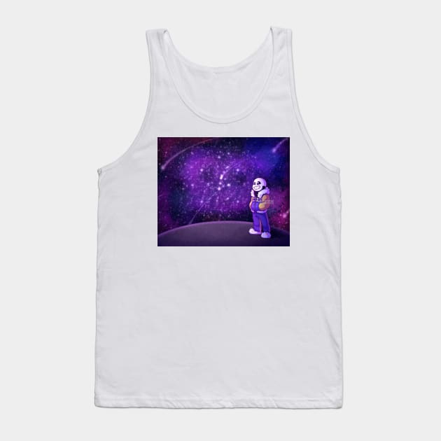 Outertale Sans Tank Top by secrettps